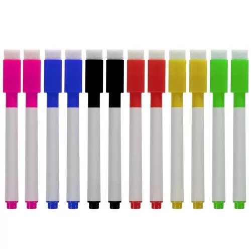 Set carioci, Maaleo, 12 culori diferite