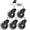 Kerekek irodai székhez - 5 db. Malatec 22077