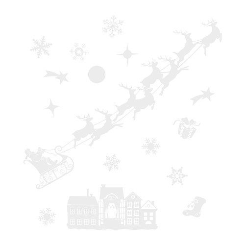 Karácsonyi ablakmatricák  v1