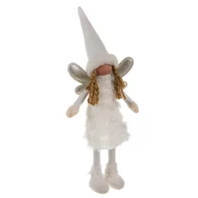 Tündér - fehér karácsonyi figura 40 x 14 x 9 cm