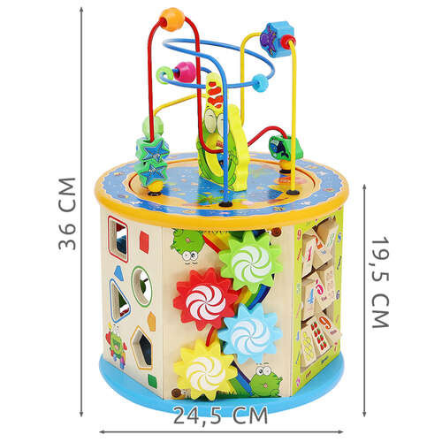 Fa Oktató Kocka 8in1 - Játék És Tanulás Egyben