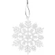 Karácsonyfa dísz - hópelyhek 12 db. Ruhhy 22516
