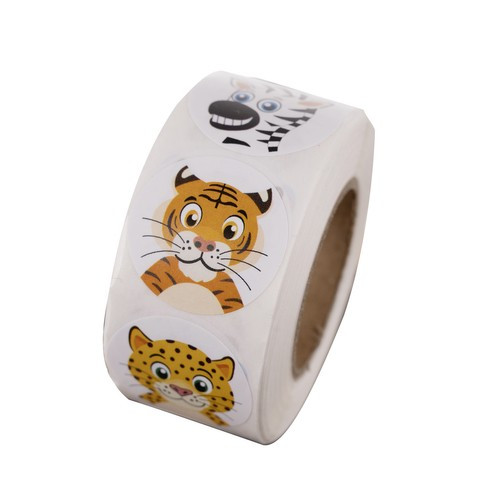 Motivációs matricák gyerekeknek  500 db-os tekercs