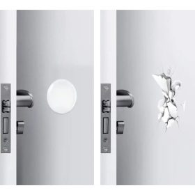 Falvédő - ajtó lökhárító, átlátszó 6db