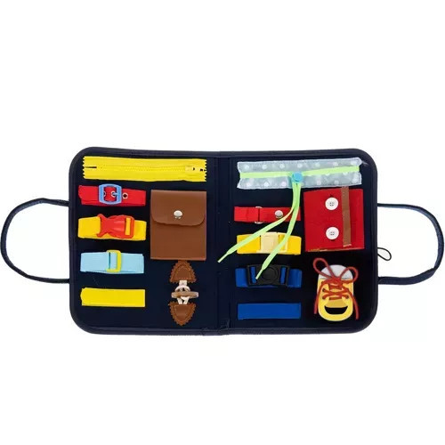 Kruzzel 23618 manipulációs tábla, fekete