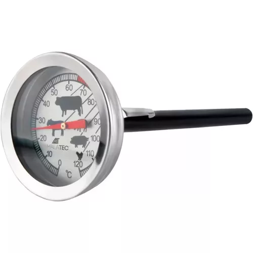 sütőhőmérő rozsdamentes acél, 0-120 celsius