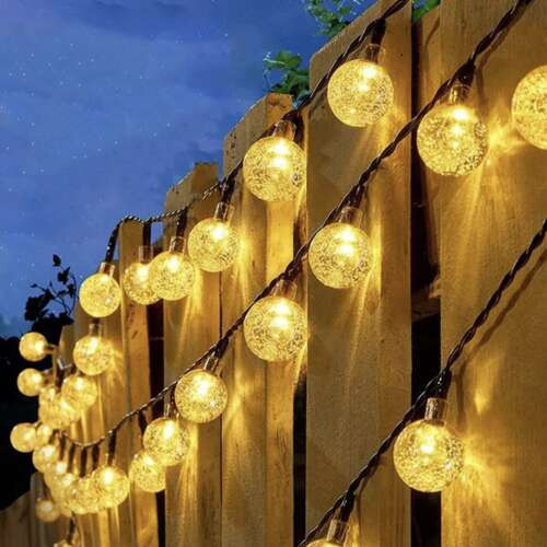 Napelemes füzér 12m IP65