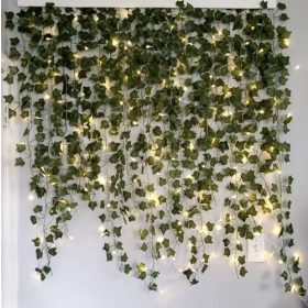 Mesterséges borostyán + LED