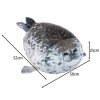 KRUZZEL Fókás plüsspárna, 50 cm, szürke