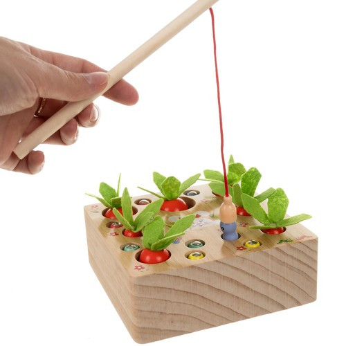 Fa játék Sárgarépa ültetés - 2 az 1-ben