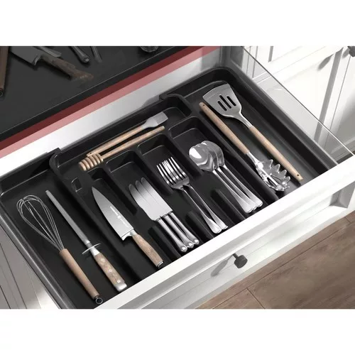 Suport reglabil pentru tacâmuri din plastic – Ruhhy 24748