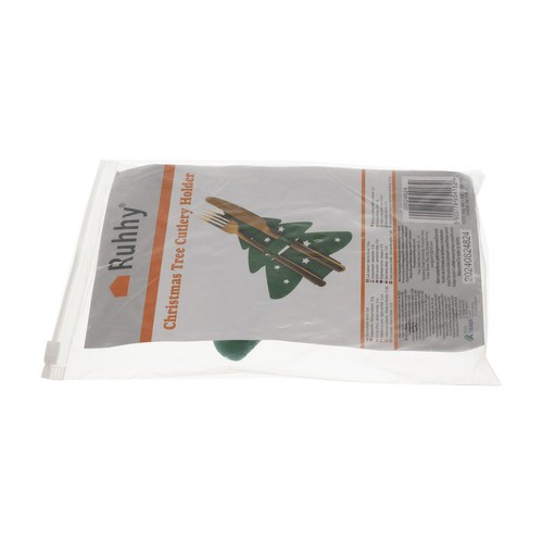 Evőeszköztartó - Karácsonyfák 12 db. Ruhhy 24824