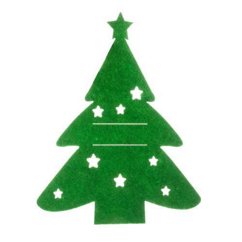 Evőeszköztartó - Karácsonyfák 12 db. Ruhhy 24824