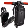 rollerre / biciklire akasztható táska, fekete, vízálló, 5 l