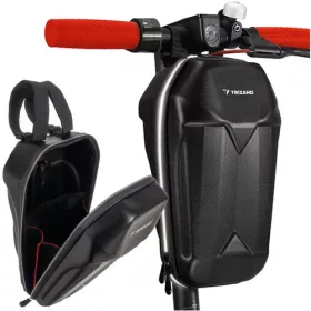   rollerre / biciklire akasztható táska, fekete, vízálló, 5 l