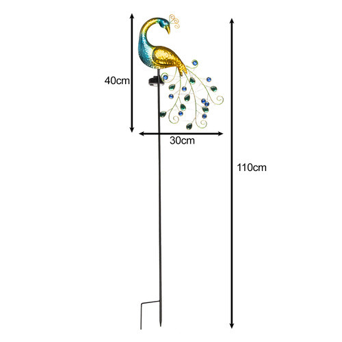 Gardlov 25281 páva napelemes lámpa