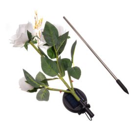 Napelemes lámpa színváltós rózsa