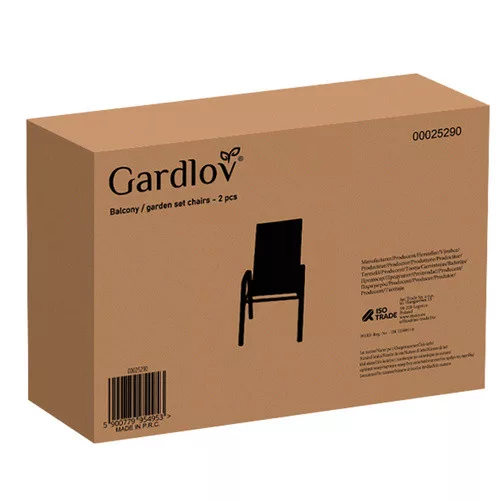 Kerti szék szett - 2 db. Gardlov 25290