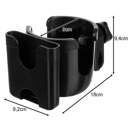 stabil cumisüveg- és telefontartó,  babakocsi fogantyú 25347