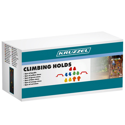 Mászófogók 12 darabos Kruzzel 25394