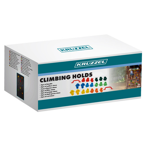 Mászófogók 22 darab Kruzzel 25395