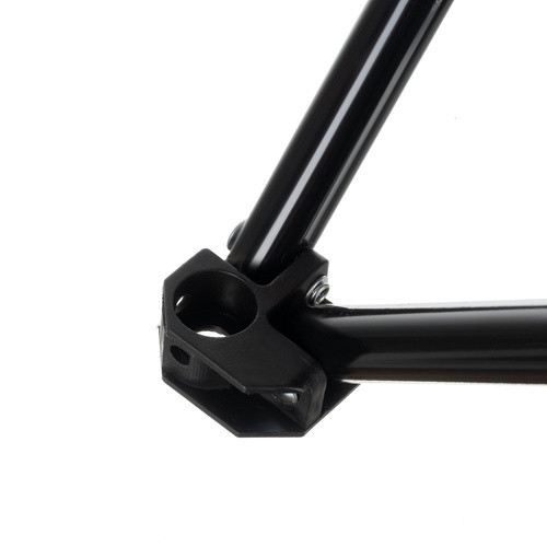 2 darabos összecsukható horgászszék és turistaasztal szett, Trizand, fekete, 80x54x52cm, 46x46x45cm