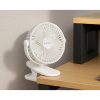 Akkus ventilátor fehér Ruhhy 25566
