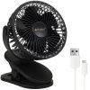 Fekete vezeték nélküli ventilátor Ruhhy 25567