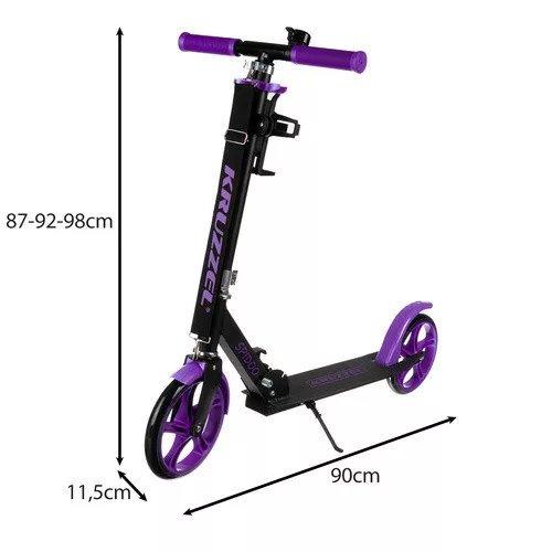 Spidoo roller összecsukhatő lila Kruzzel 25630