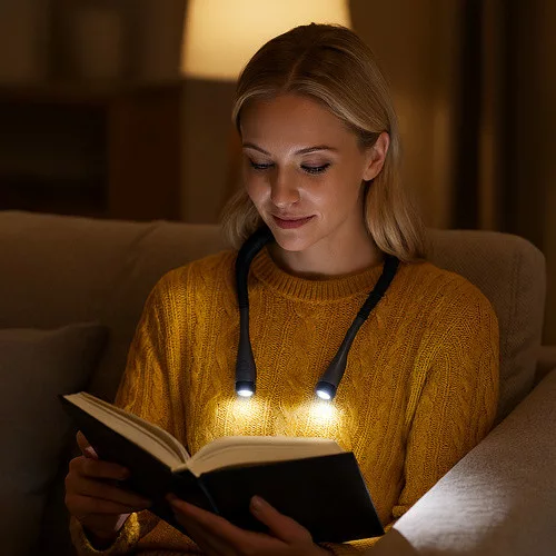 Izoxis 25675 LED nyakba akasztható olvasólámpa