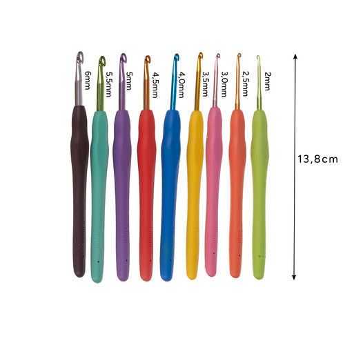 Horgolt készlet 58 darabos. Maaleo 25692