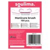 Manikűr ecset - 100 db Soulima 25731