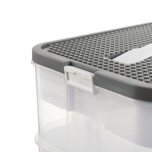 Építőjátéktároló doboz - 3 szint Kruzzel 25757