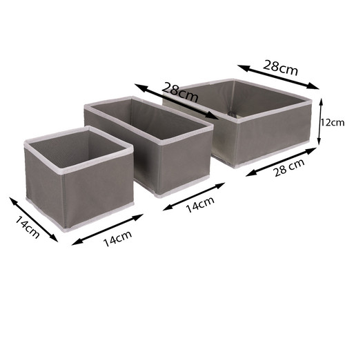 Alsónemű-szervező - 6 darabos készlet Ruhhy 25764