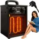 Kaminer elektromos Fűtőberendezés 3000W - Fekete