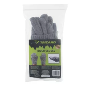 R26073 Érintőképernyős kesztyűk - Szürke Trizand