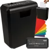 Iratmegsemmisítő, IZOXIS 10L P-2, csendes, 10L kapacitás, 30.5x15.5x31.5cm