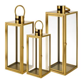 Arany lámpások 38/49/63cm 3db Ruhhy 26476