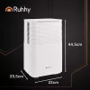 Ruhhy páramentesítő, 12 l / 24h, WIFI, 120 m³ / h, digitális érintésvezérlés, 2 literes tartály, időzítő, páratartalom visszajelző lámpa, LED kijelző, beépített higrosztát