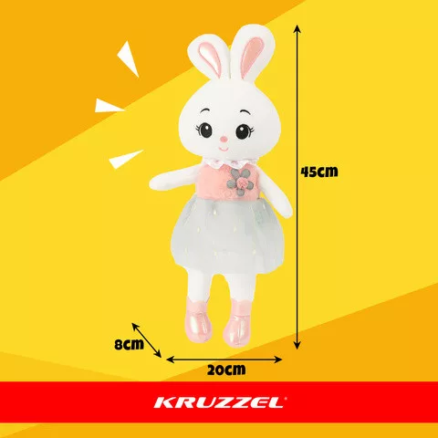 Nyuszi plüssállat 45cm