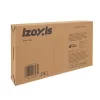 Izoxis LED állólámpa, 180 cm, fekete, távirányítóval, 12W, 3 fényszín