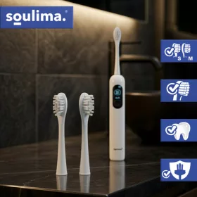 Fehér fogkefefej 2 db Soulima 26929