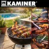 Grillezőeszköz-készlet - 9 db. Kaminer 27184
