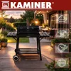 Kerti grill forgónyárssal 93x41x86cm Kaminer
