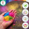 Holi színpor készlet 10x100g Holi Cow 27334