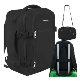   Trizand hátizsák 40x25x20cm, 20L, fekete, 2in1 hátizsák/táska, kézipoggyász