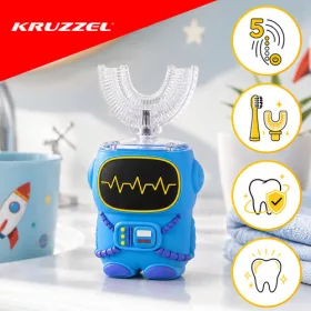 Szónikus fogkefe gyerekeknek - Kruzzel robot