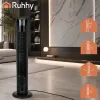 90 cm-es fekete oszlopventilátor + Ruhhy távirányító