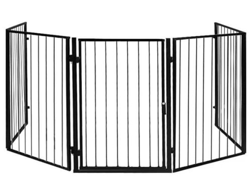 MT MALATEC biztonsági kerítés, gyerekeknek, ajtó, 304x74,5 cm