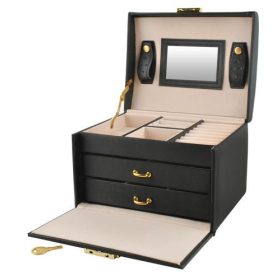 ékszeres doboz - fekete